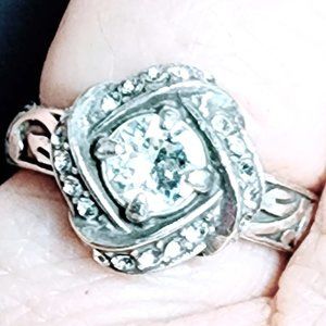 Vintage Diamond 1 Carat Ring